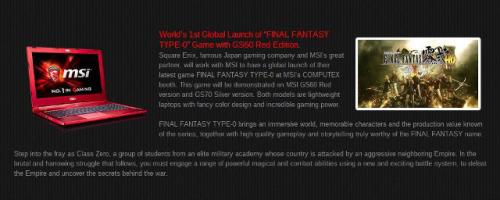 th Final Fantasy Type 0 HD trafi na PC Tak sugeruje firma MSI 204558,1.jpg